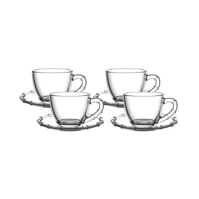 Xícara de Chá Bamboo 225ml 4 Peças Hauskraft