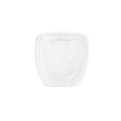 Copo Em Vidro Parede Dupla - 100 Ml