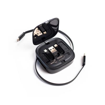 Kit Multicabos WB 6 em 1: USB-C Micro USB e Lightning