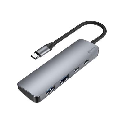 Hub USB-C 3.2 Geonav de Alumínio com 4 Portas