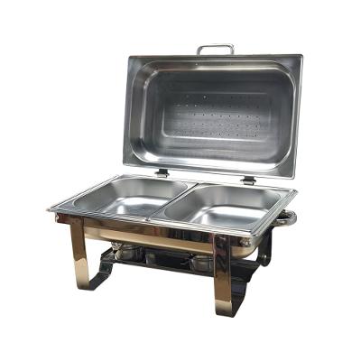 Rechaud Retangular com Tampa Fixa Hauskraft 6L