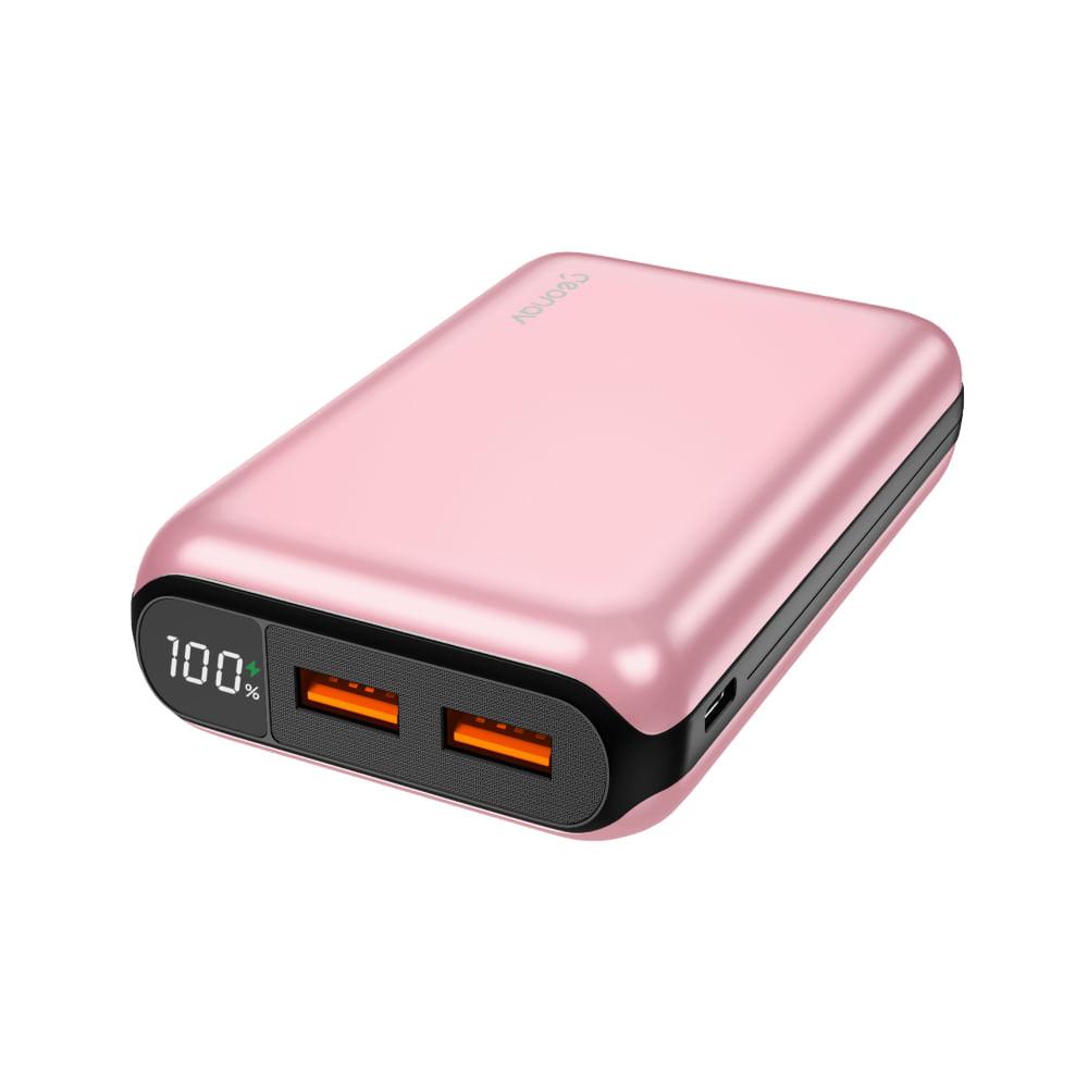 Power Bank Geonav 20000mAh com Carga Rápida Rose - 1
