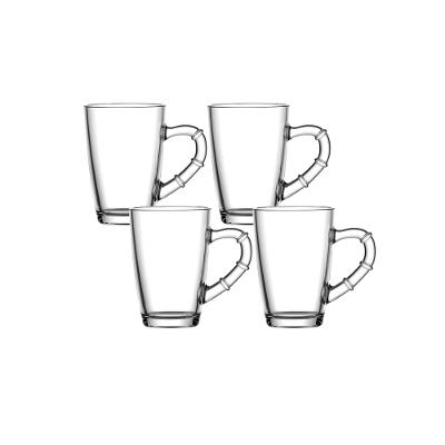 Conjunto de Canecas Cris Bambu 210ml 4 Peças Hauskraft