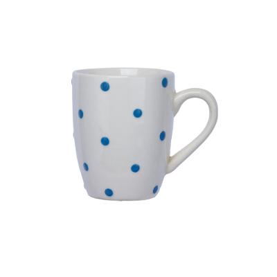 Caneca Hauskraft Poá Azul 280ml