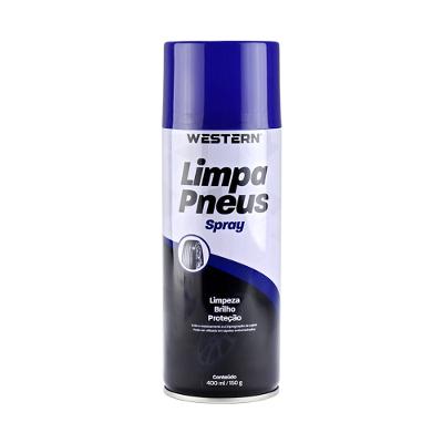 Limpa Pneus Spray Brilho e Proteção 400ml Western