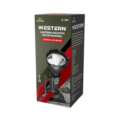 Lanterna Holofote Western Potente Versátil