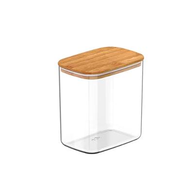 Pote Hermético Retangular Boro Hauskraft 1L