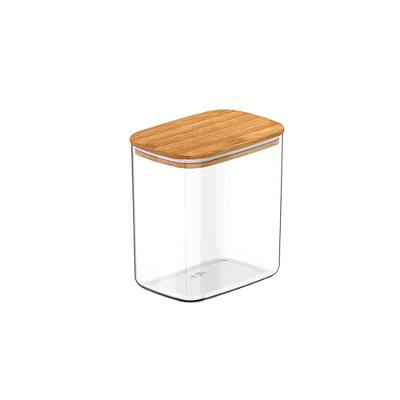 Pote Hermético Retangular Borossilicato 600ml Hauskraft