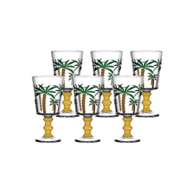 Conjunto 6 Taças Água Vinho Hauskraft Trançado 320ml