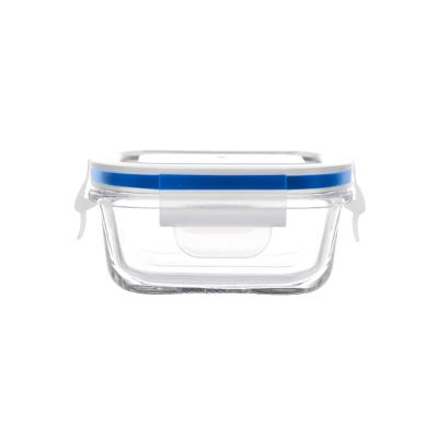 Pote Hermético Retangular Hauskraft Vidro Boro 120ml