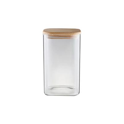 Pote Hermético Quadrado Borossilicato Hauskraft 500ml