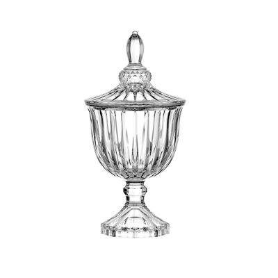 Potiche Decorativo Vidro Meli Hauskraft 24,5cm