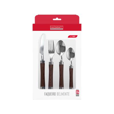 Faqueiro Belmonte 24 Peças Hauskraft