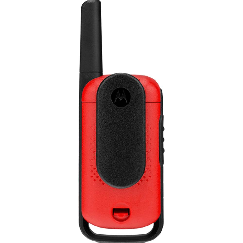 Rádio Comunicador Motorola Talkabout T110BR 25km Vermelho - 5