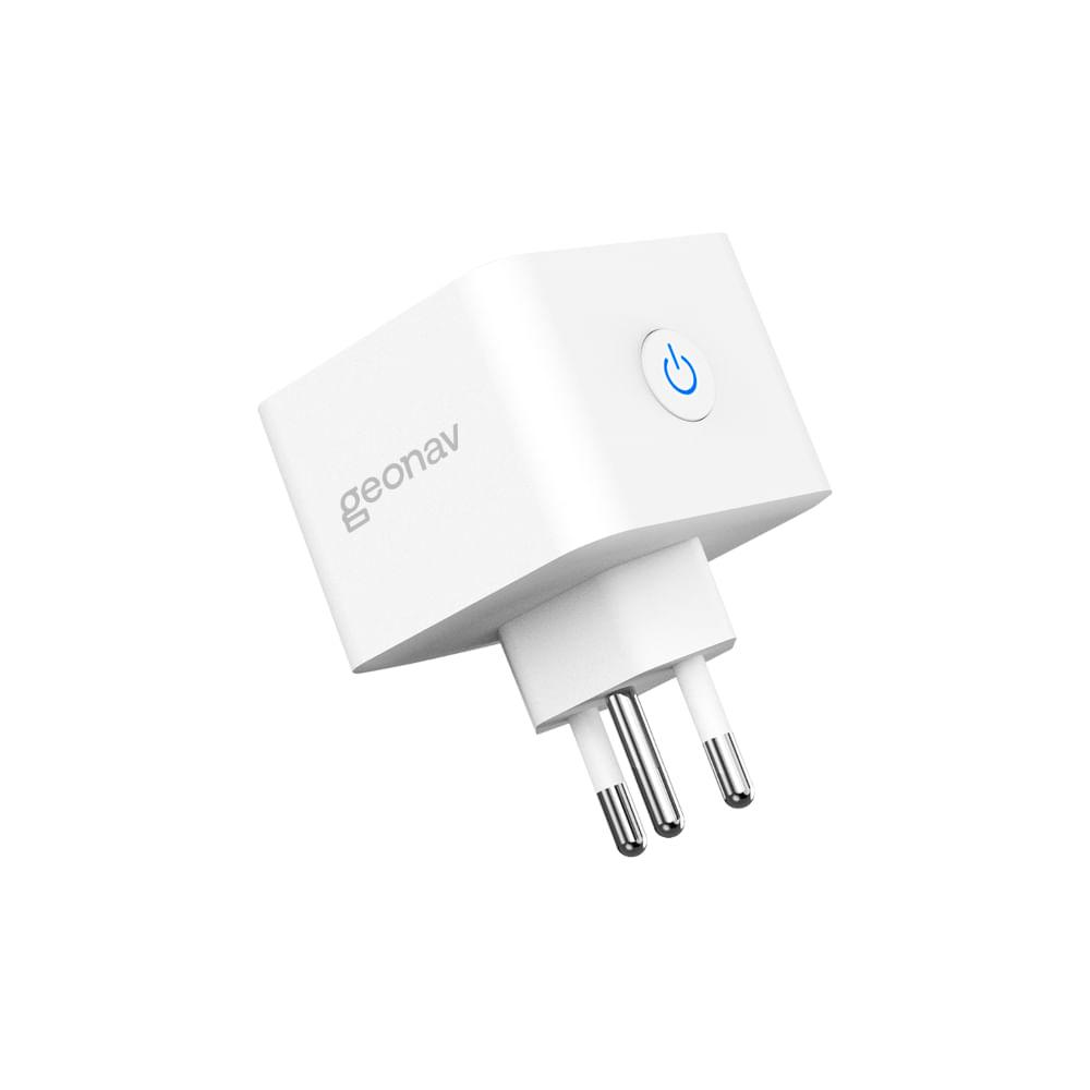 Adaptador de Tomada Inteligente Geonav Wi-Fi 10A Bivolt - 2