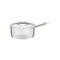 Panela Tramontina Professional Inox Fundo Triplo Tampa Plana 16 cm 1,4L - 1
