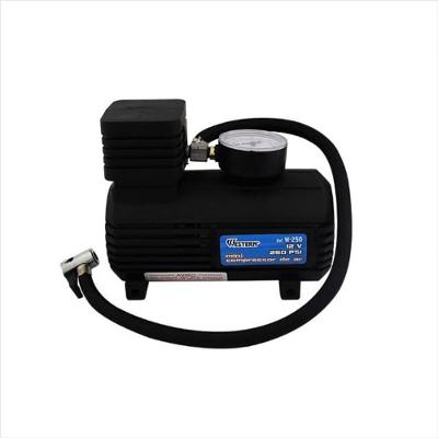 Mini Compressor de Ar Preto 12V