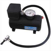 Mini Compressor de Ar Preto 12V - 2