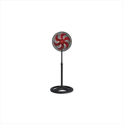 Ventilador Oscilante de Coluna Turbo 50cm Vermelho 220V Premium Ventisol