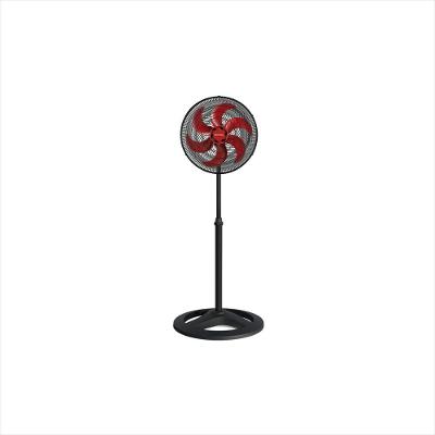 Ventilador Oscilante de Coluna Turbo 40cm Vermelho 220V Premium Ventisol