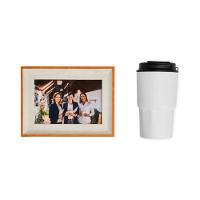 Kit Copo Térmico E Porta Retrato - 2 Peças - 1