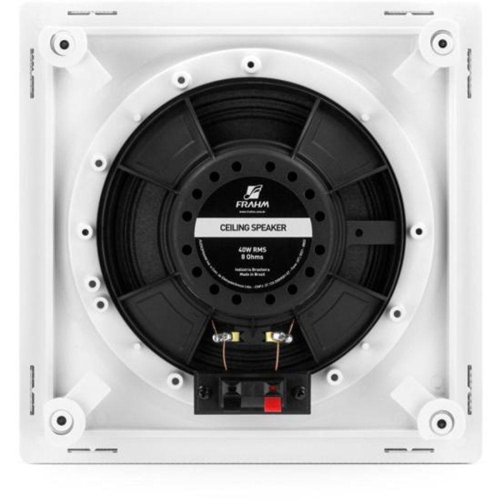 Arandela 6 Frahm 40w Quadrada Cx Branca - 2