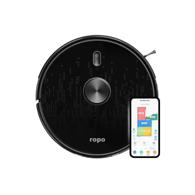 Robô Aspirador Ropo Smart Laser + Estação de recarga autolimpante 220V