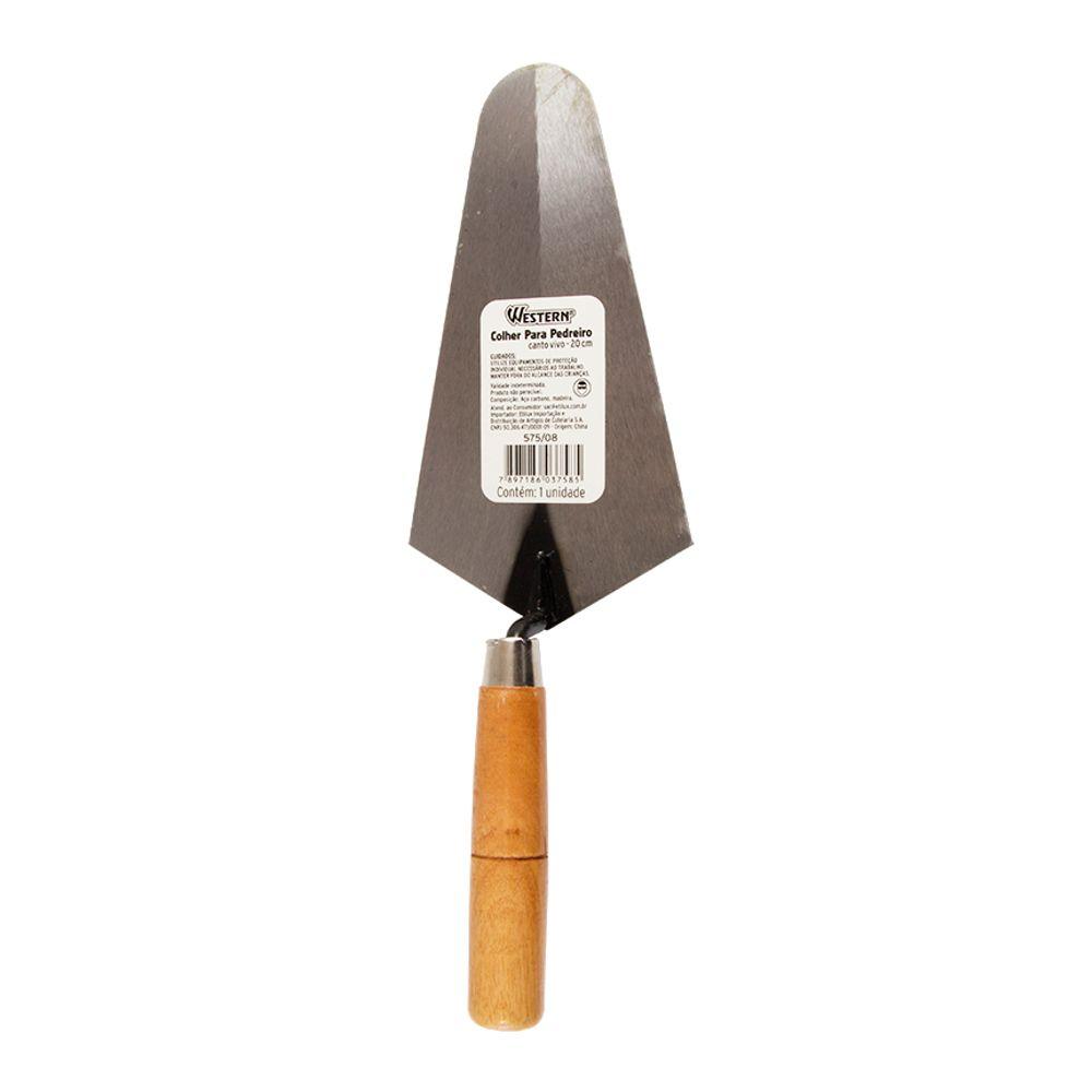 Colher Pedreiro Vivo 8   20Cm Western - 1