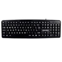 Teclado Standard Home Office Teclas Grandes Hoopson TPC-058G - 1