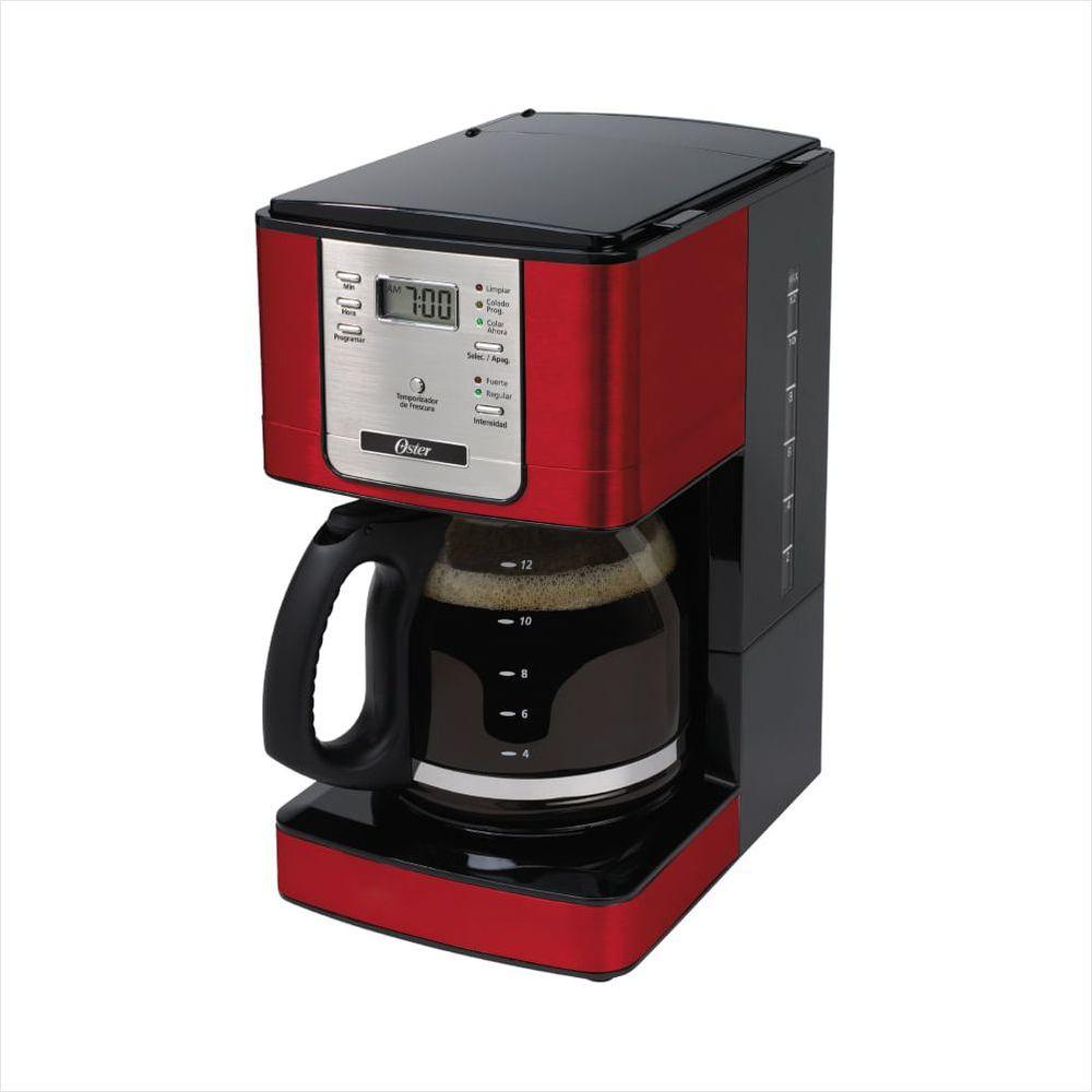 Cafeteira Elétrica Programável Flavor Vermelha 220V Oster - 1