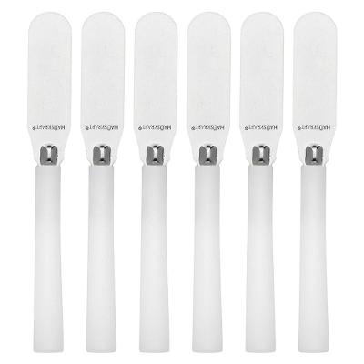 Espatula Inox Branco Jogo 6 Peças Hauskraft