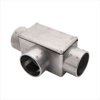 Condulete Tipo T 3 Fixo Tramontina com Tampa sem Rosca e sem Pintura - 1