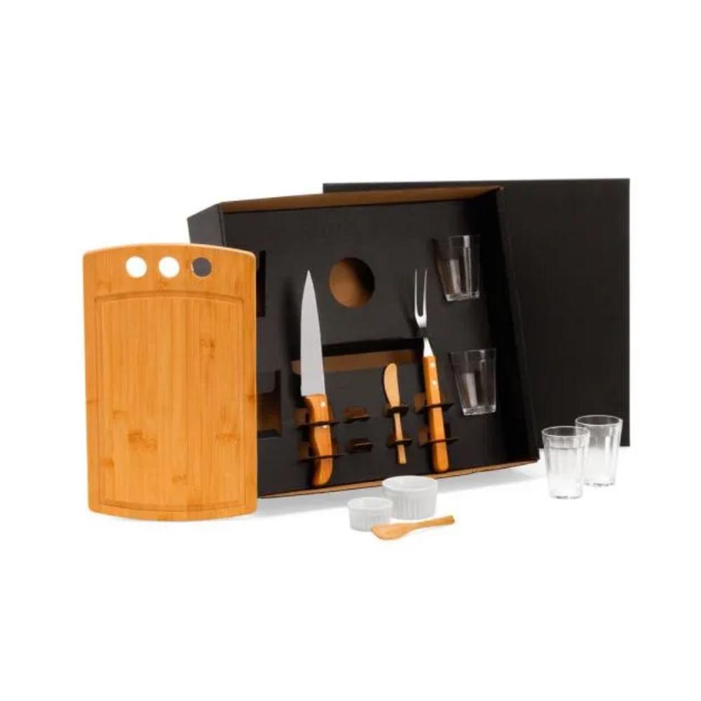 Kit Para Churrasco Com Copos Americanos - 11 Peças - 1