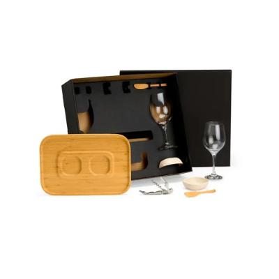 Kit Petisco E Vinho - 8 Peças