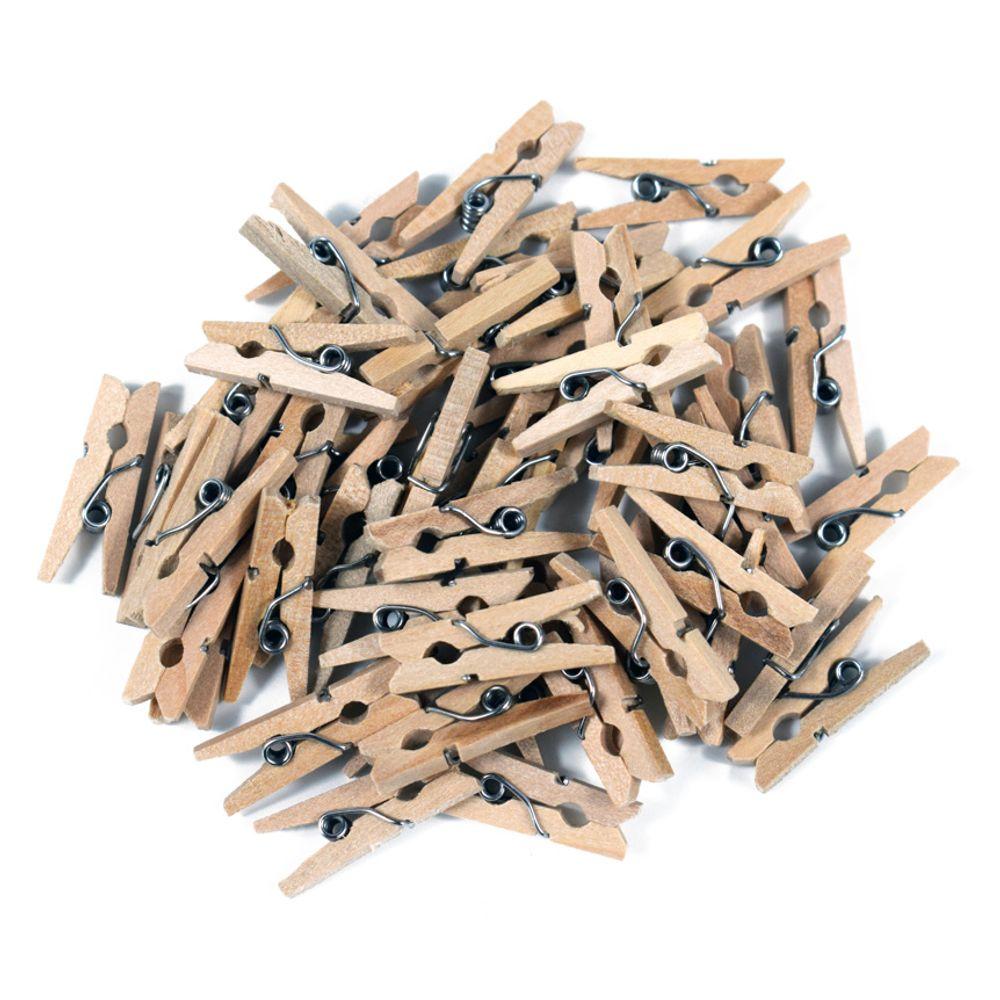 Prendedor Handy Natural 3,5Cm 50 Peças - 4