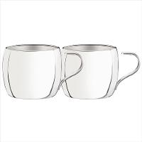 Jogo Xicaras Cha/Cappucino Aço Inox 2 Peças  Tramontina - 1