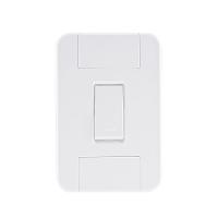 Conjunto 4x2 com 1 Interruptor Simples 10 A 250 V Tramontina Tablet Branco 12 unidades - 1