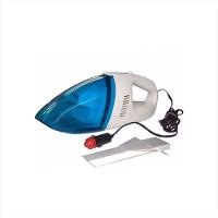 Mini Aspirador Branco e Azul 12V para Carro - 2