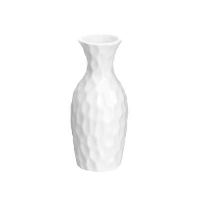 Vaso de Cerâmica Lírio Branco 12,5 cm