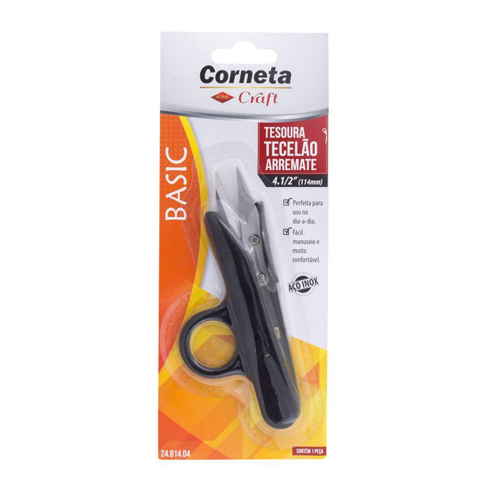 Tesoura Basic Tecelao Arremate Corneta - 1