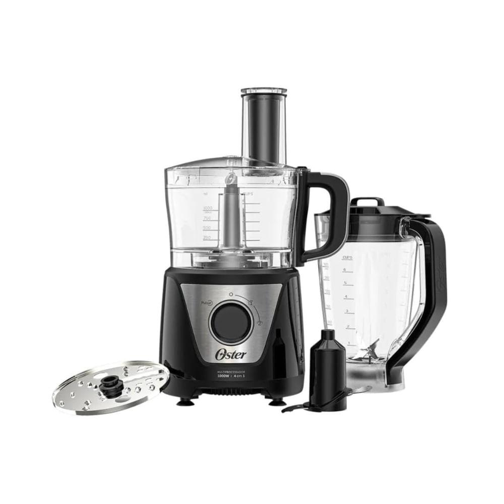Multiprocessador Alimentos Black 4 em 1 220V Oster - 1