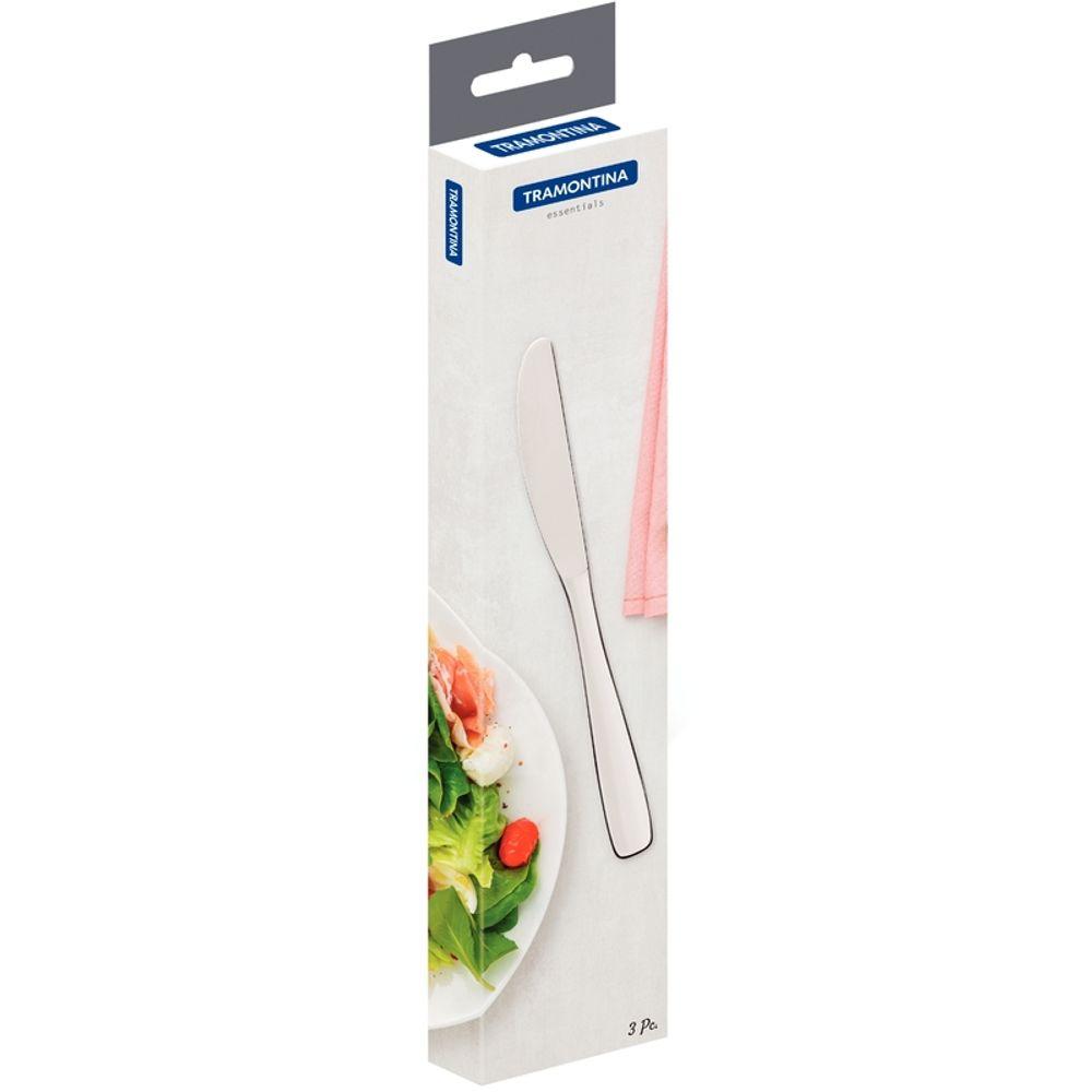 Conjunto Facas de Mesa Tramontina Amazonas Inox 3 Peças - 2