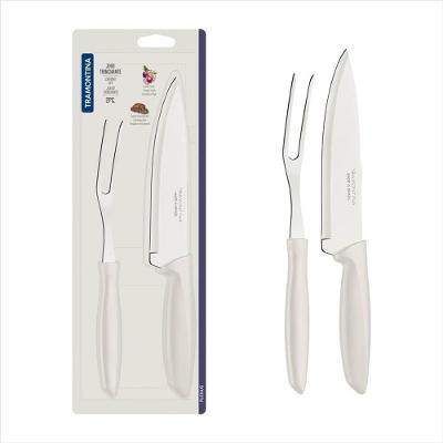 Jogo de Facas Trinchante Inox 2 Peças Plenus Off Tramontina