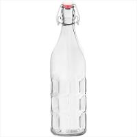 Garrafa 1L Vidro Transp com Bormioli Rocco Moresca - Bormioli Rocco - 1