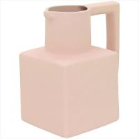 Vaso 14x13x10cm Cerâmica Rosa Shape - NH - 1