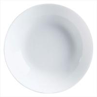 Prato Fundo Vidro Temperado Branco Luminarc Diwali 4,5x20x20cm 6 Peças - 1