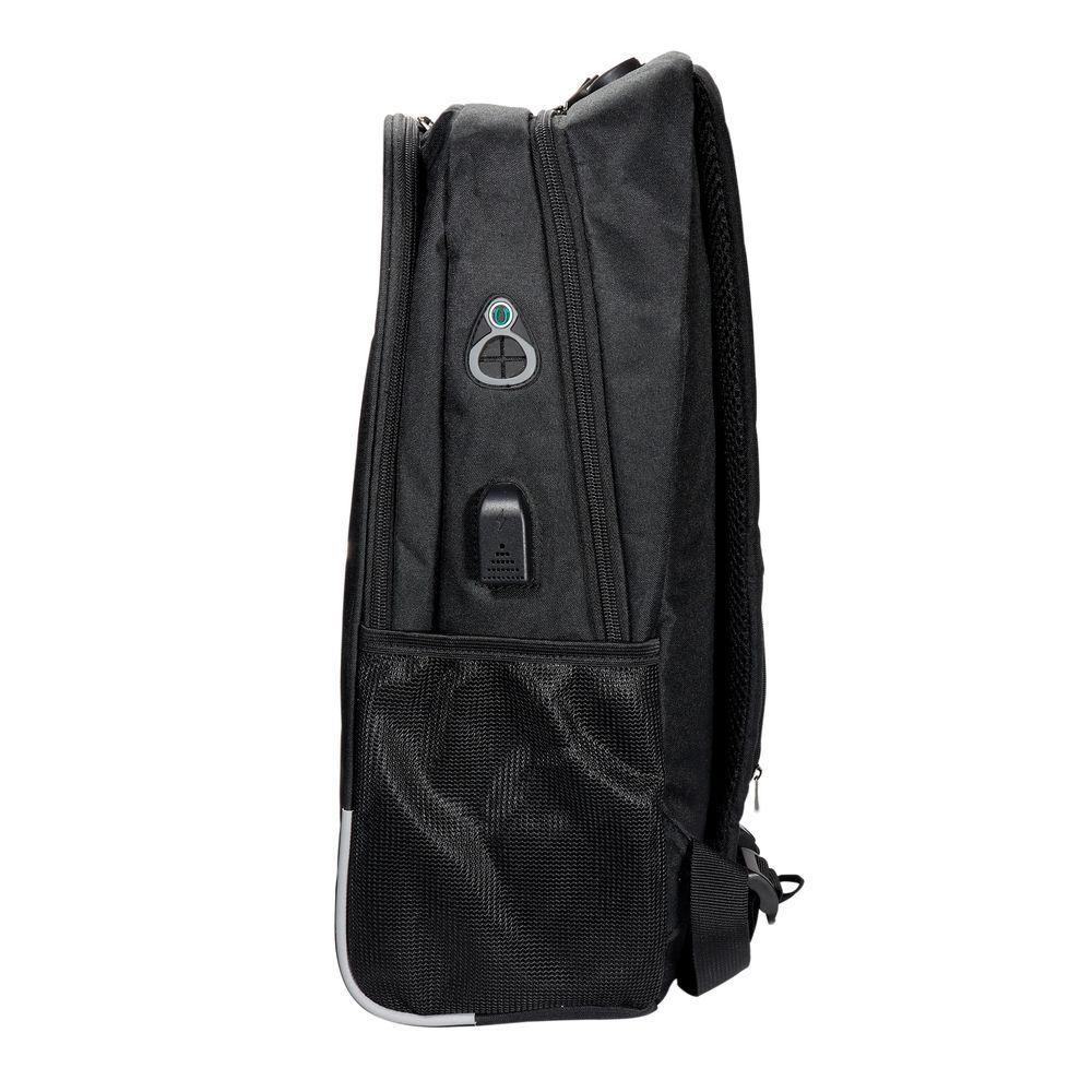 Mochila Para Notebook Com Cadeado 15.6 Safety Preta OEX - 3