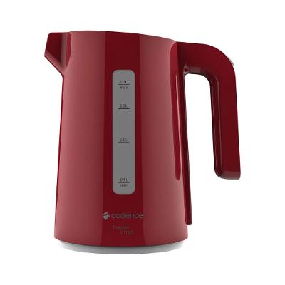 Chaleira Elétrica Thermo One Collors Vermelha 1,7L 220V Cadence