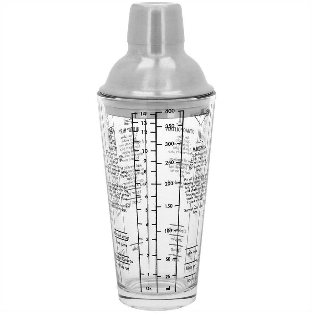 Coqueteleira 23x8x8cm 500ml Inox Prata Biaggi - 1