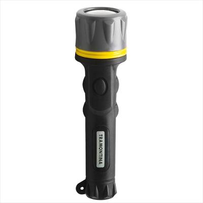 Lanterna Tramontina LED Plástica 2AA Corpo Injetado